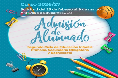 ADMISIÓN ESO BACHILLERATO 2026/2027